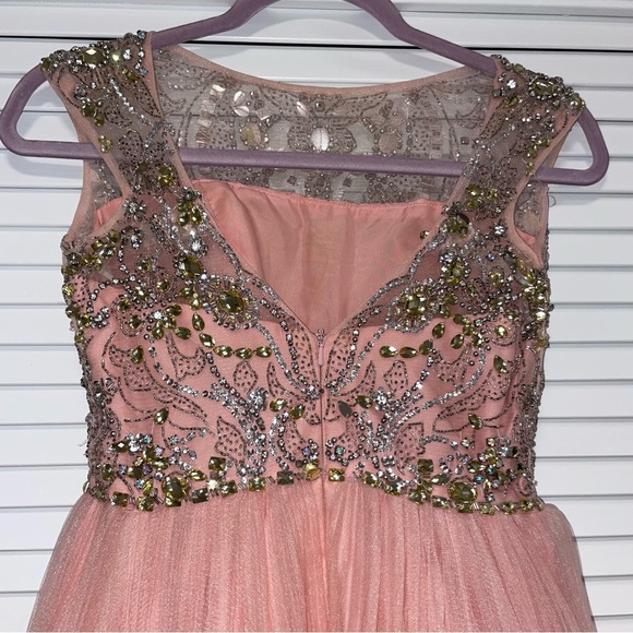 blush pink sherri hill gown - Picture 6 of 7